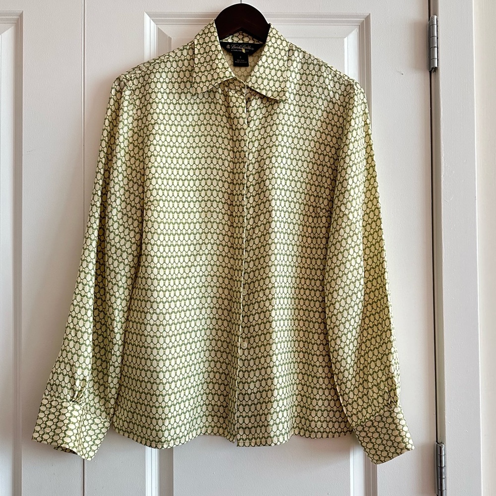 NWOT Brooks Brothers Silk Blouse